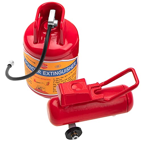 Pompe à air en métal 1/10 RC et mini réservoir de gaz pour Traxxas TRX4 et SCX10
