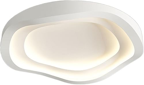 Hanging Lamp, Modern LED Ceiling Lights, Dimmable Ceiling Lamps Flush Mount LED Lighting Fixture 300040006000K Close to Ceiling Lamp for Bedroom