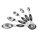 Produktbild 5 Stücke Edelstahl Messlöffel Gewürz Gewürz Magnetische Doppelköpfe für Kochen Küche