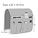 SYSOV Sofa Armrest Organizer, Remote Control Holder for Recliner Couch, Arm Chair Caddy with 5 Pockets for Magazine, Tablet, Phone, iPad