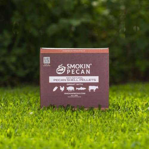 Smokin' Pecan - 100% Pecan Shell Pellets - Smoking Pellets for Pellet Smokers, or Any Outdoor...