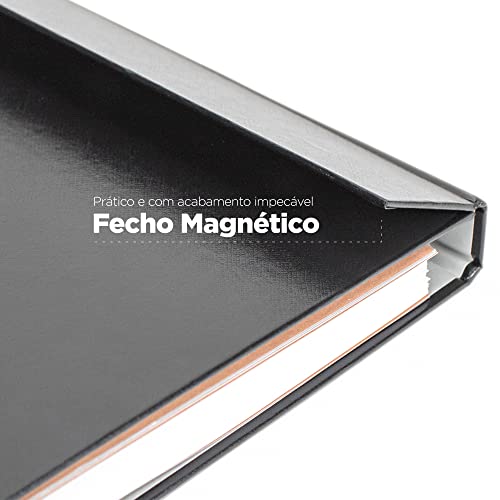 Caderno Otima Noir Pena Cd 177X240 190Fls Capa comIma Fc 177 4634-7 25837