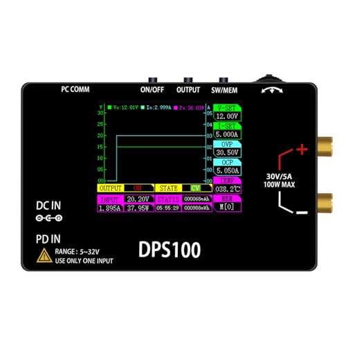Alimentation de banc DPS100 100W 30V 5A réglable et programmable