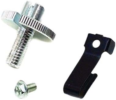 Universal CHROME Motorcycle CLUTCH LEVER CABLE ADJUSTER KIT BOLT W/Locking Nut
