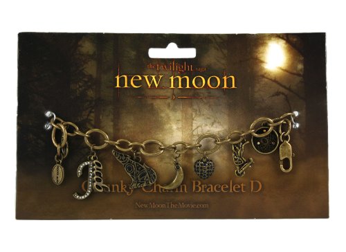 Twilight New Moon Bracelet - Chunky Charm D (Jacob)