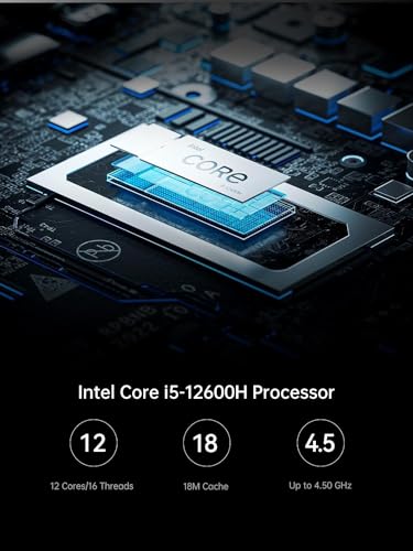 MINIS FORUM MS-01 Mini Workstation Intel Core i5-12600H (vPro Enterprise Support) Mini PC,2X 10Gbps SFP+/2X 2.5G RJ45/2x USB4/HDIM/1x PCIe4.0x16 Slot/Support 3X M.2 2280/22110/U.2 SSD,Pas de RAM/SSD