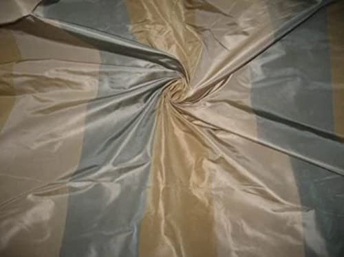 Tissu taffetas de soie à rayures pour créer une robe de soirée chic