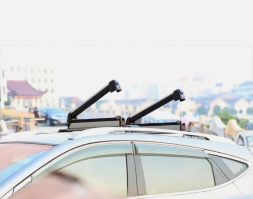 2Pcs Ski Rack Snowboard Carrier Racks Fits for Mercedes Benz V167 GLE 2019-2022