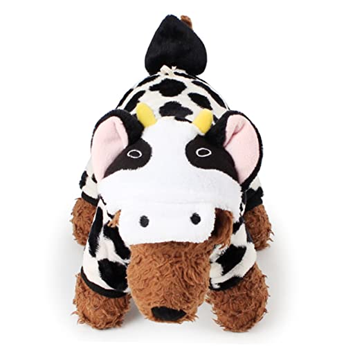 Disfraz para perro coral de felpa cálida talla S miniatura 2