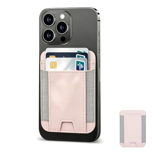 FISH DRAGATE Porte Carte Wallet fit 7 Cartes,mag Safe | Porte-Carte magnétique,pour Apple,Telephone Aimant Accessoire,Portefeuille Support de Carte magnétique pour 12/13/14(blanc)