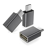Basesailor USB C to USB Adapter 3Pack,USBC Male to A Female 3.0 Gender Changers OTG Adapter,Type C Thunderbolt 4 5 Converter for iMac,MacBook Pro,Apple iPhone 17 17e 16 15,iPad 11 Air 8,Galaxy S25 S26