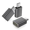 Basesailor Paquete de 3 adaptadores USB C a USB, USBC macho a una hembra 3.0 OTG MacBook Pro/Air, tipo C Thunderbolt 4 3 convertidor para Apple iPhone 17 16 15, Mac, iPad, Microsoft Surface, Samsung