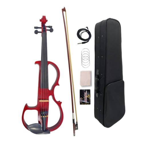 WUQIMUSC Electric Viola 16 inch Solid Wood Viola with Ebony Fittings