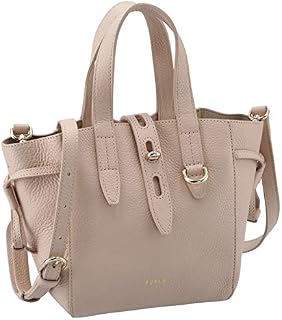 [Flla] 手提包 NET MINI TOTE 单肩包 斜挎包 两用手提包 BASRFUA HSF000 B4L00 [平行进口商品], 米色