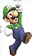 BOARA Wandaufkleber, Wandbilder Luigi, Wandtattoo Super Mario Pattern 980mmX 482mm