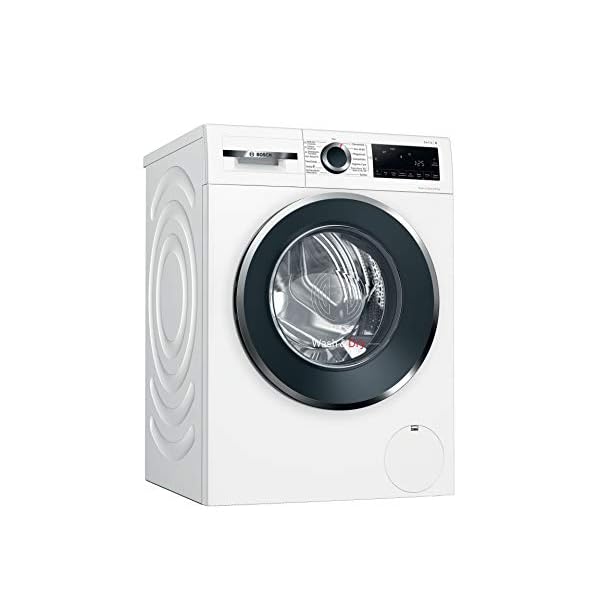 Bosch WNG24440 Serie 6 Waschtrockner, 9 kg Waschen und 6 kg Trocknen, 1400 UpM,AutoDry optimale, Fleckenautomatik entfernt 4 Fleckenarten, EcoSilence Drive leiser und effizienter Motor, Weiß