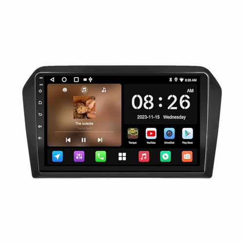 Pantalla de coche para viajes conectados en tu VW Jetta con Android Auto y Bluetooth 2 DIN