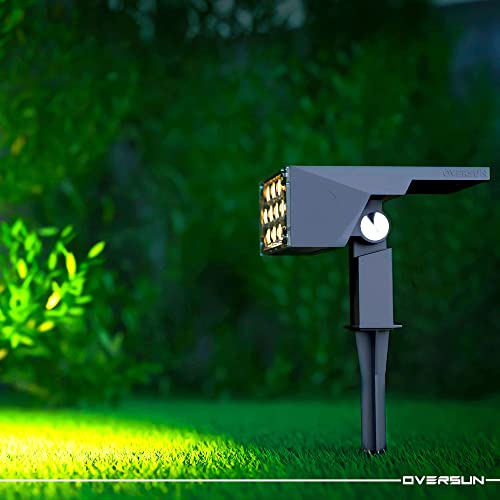 Luminária Spot Solar (2ª Geração) de Longo Alcance Espeto Jardim Externo 12h Refletor Luz Branco Que