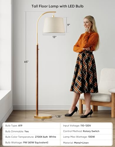29% Off Dimmable Arc Floor Lamp for Living Room - Image 6