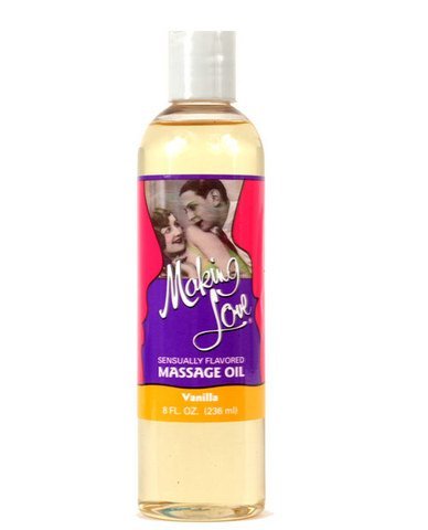 New - Making Love Vanilla Massage Oil Beyond All Expectations