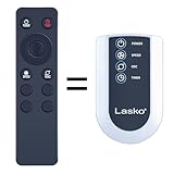New Replace Remote Control fit for Lasko 2510 2511 2711 M18950 T38301 T32200 2033667A M16950 S18635 U35115 2033667 U35120 T36211 T37900 T38305 S18961 Oscillating Tower Fan