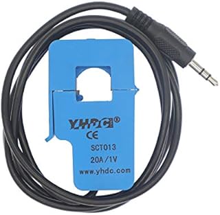 2PCS SCT013-000V 100A 1V Non-invasive Split Core Current Transformer Sensor