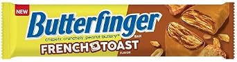 Butterfinger Full Size Candy Bar, 4 Count, Crispety Crunchety Peanut-Buttery On-The-Go Sweet Treat, 1.9 oz Each