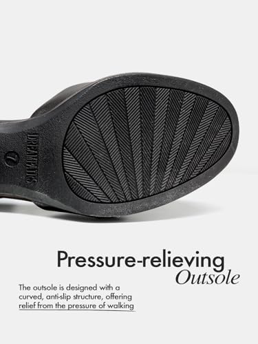 DREAM PAIRS Women's Dress Shoes Mary Janes Comfortable Low Block Heels Pumps Round Closed Toe Chunky Ankle Strap Shoes for Work Flight3