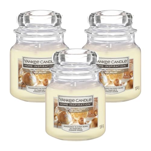 Image of Yankee Candle Home Inspiration Glistening Christmas 104g, 3 Pack