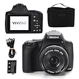4K Digital Camera with 64 MP, 10x Optical Zoom, 3.0' LCD Display, LED Flash, Auto Focus, Macro Mode, 4K Video Recording, Memory Included, Photography and Vlog Camera