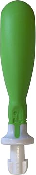 TalkTools Sensi Tip Stimulate Lips, Cheeks, Tongue, Improve Biting, Chewking, Jaw Strength for Kids Dishwasher Safe (Green 1 Pack, Ridge)