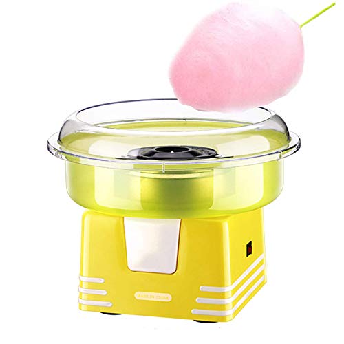 HYLK Haushaltszuckerwattemaschineprofessionelle Mini Zuckerwattemaschine für Kinderparty DIY Geschenk, 500 W, Edelstahl…