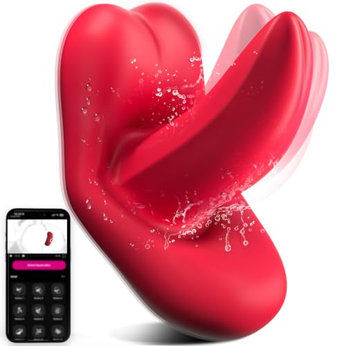 Vibration für Frauen Flirtende Sex Spielzeug für die Frau Paare Extrem, Unsichtbar Tragbare Lecken Vibratorensets für Frauen Klitoris 10 Modi, APP Vibrator Sexspielzeug Stimulator für Sie 2025