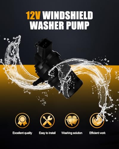Image of ROADFAR Front Windshield Washer Pump Fit for Toyota for 4Runner 2003-2014