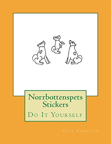 Norrbottenspets Stickers: Do It Yourself