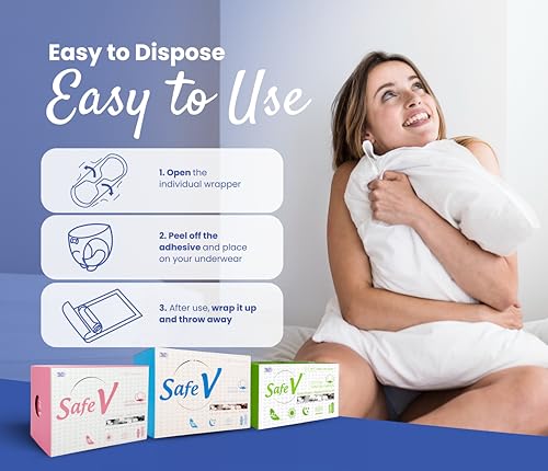 Image of 3-in-1 Feminine Care Kit - Organic Cotton Panty Liners, Day Pads & Overnight Pads - Ultra-Thin with Hydro Gel Core - 72 Count Set - Breathable & Comfortable