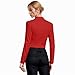 Hybrid & Company Women's Fashion Military Crop Premium Ultra Stretch Gold/Sliver Millennium Zipper Up Dressy Blazer Jacket KJK1125 RED Medium
