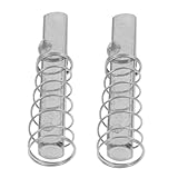 Pièces de rechange pour boutons de porte : la barre de porte avec ressort offre une flexibilité exceptionnelle, ce qui la rend adaptée à une variété de boutons de porte et de pièces de poignée de porte