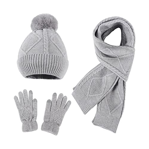 Ensemble chapeau et gants homme et femme, le coffret cadeau hiver
