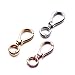 Double Opening Interchangeable Pearl Enhancer Connector Shortener Pendant Bail Clasp Infinity Figure Eight Shaped Silver/Gold/Rose Gold