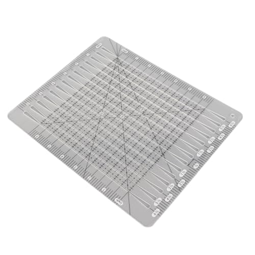 Règle de matelassage et de modèles de couture transparent en acrylique pour patchwork - 2