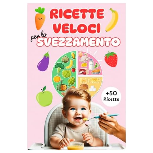 RICETTE VELOCI PER LO SVEZZAMENTO: Ricettario con oltre 50 ricette e consigli pratici per organizzare al meglio i pasti del tuo bambino