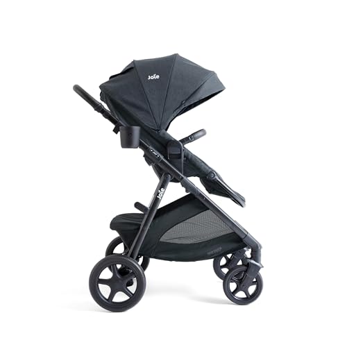 ginger and rue travel system - 4-in-1 travel system with lightweight baby car seat and an included anti-rebound base for easy install and pramette stroller twilight