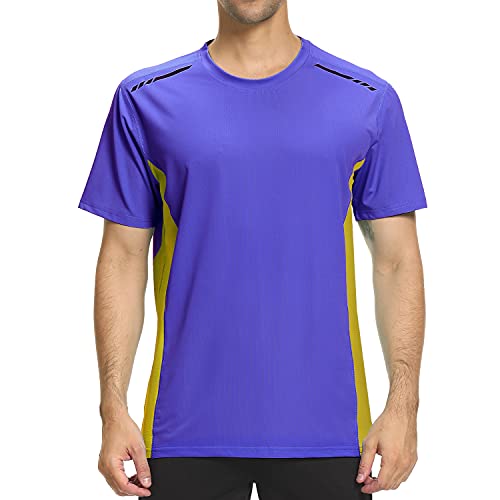 Buy Men's Sports TShirt Stretch Tee Short Sleeve Raglan Sleeve Running
