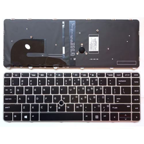 Clavier US rétroéclairé pour HP Elitebook 840 G3 G4