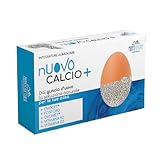 Montenatura Integratore Calcio Ossa con Vitamina D3, K2, Silicio e Collagene. nUOVO CALCIO+ da Guscio d'Uovo Naturale ad Alto Assorbimento. No OGM, Senza Glutine e Lattosio, Vegetariano - 30 Cpr