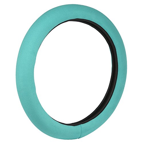 stress steering wheel - Bell Automotive 22-1-97187-8 Teal Stress Reliever Hyper-Flex Core Steering Wheel Cover