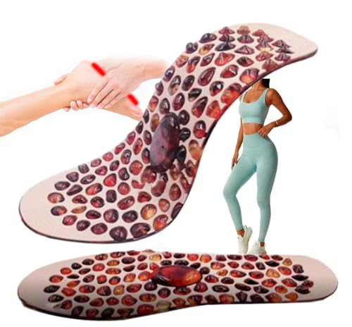 Plantillas de Masaje Adoquines con Magnetoterapia – Plantillas Adelgazantes y Ortopédicas para Hombres y Mujeres – Alivian Fascitis Plantar y Mejoran la Calidad del Sueño(Size:S:(35-40),Color:3 Pairs)