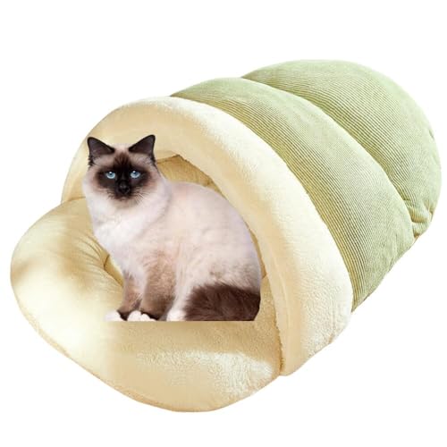 Lifetips バーマン Birman ペットベッド 犬猫兼用 冬用 寝袋型 ふわふわ クッション 保温 防寒 洗える 小型犬 中型犬 室内 おしゃれ 北欧風 ソファ ハウス 快眠グッズ 抱っこ感覚 多頭飼い対応 寝具 抗菌 防臭 速乾 低アレルゲン 軽
