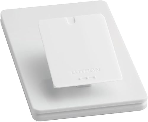 Lutron Pedestal inalámbrico Caseta para control remoto Pico Smart L-PED1-WH blanco BLACK, Black, WHITE, White